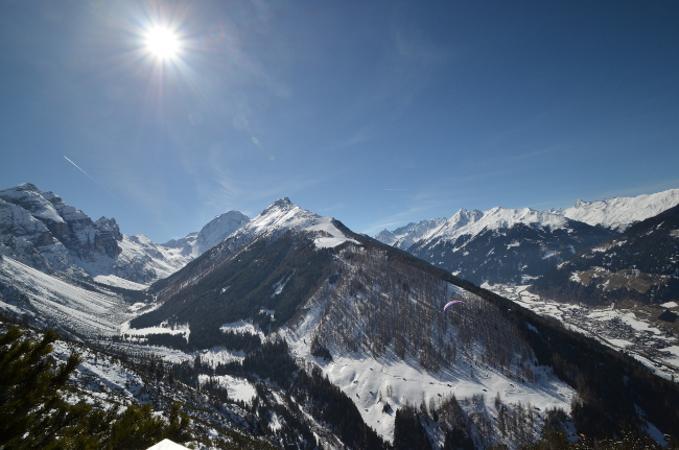 Pension Kirchbrugger Telfes im Stubai Buitenkant foto